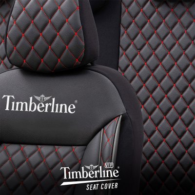 Housses de siège Timberline en Cuir VIP (Noir)