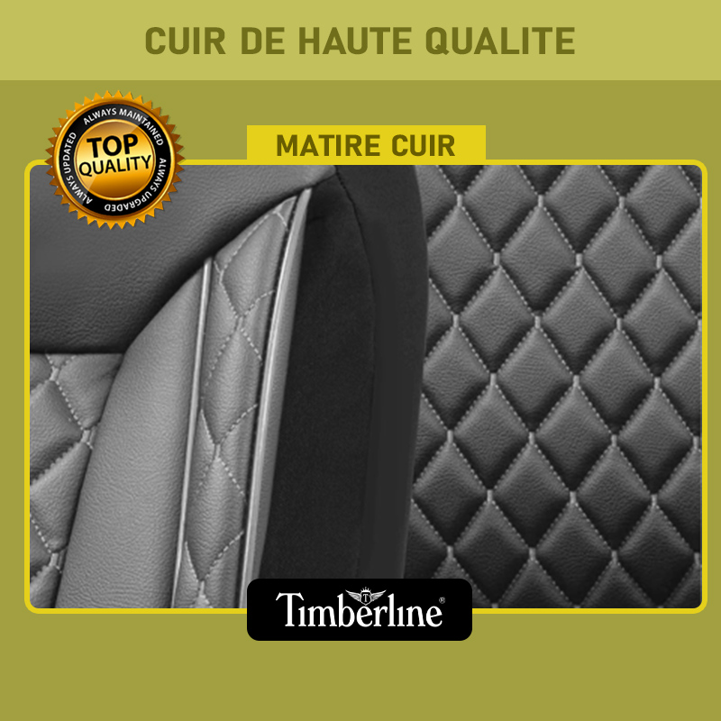 Housse Timberline en Cuir VIP (Gris)