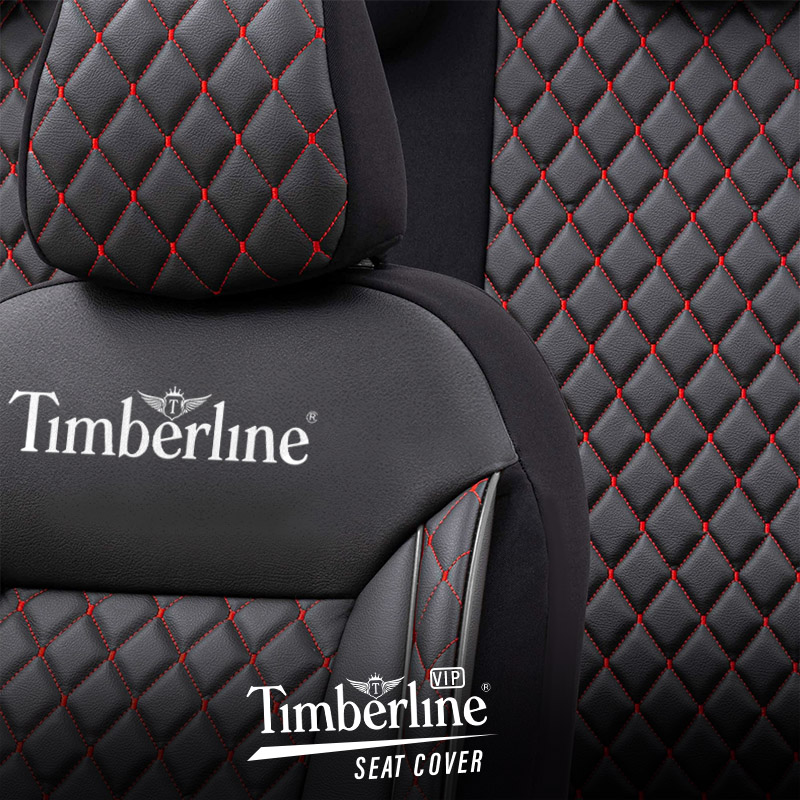 Housses de siège Timberline en Cuir VIP (Noir)