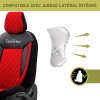 Housses de siège Timberline en Cuir VIP (Rouge)